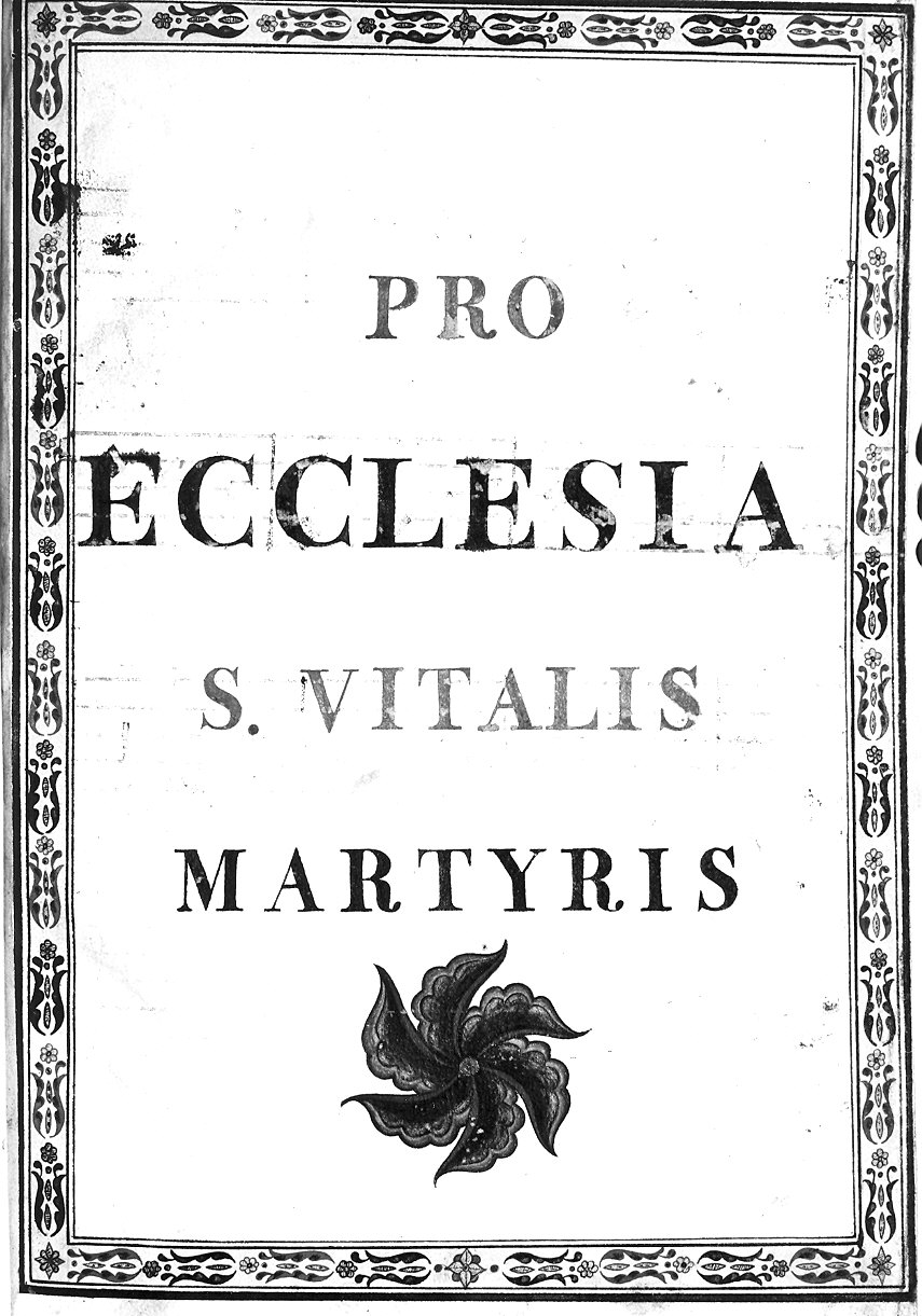 coperta di libro liturgico - ambito parmense (prima metà sec. XIX)