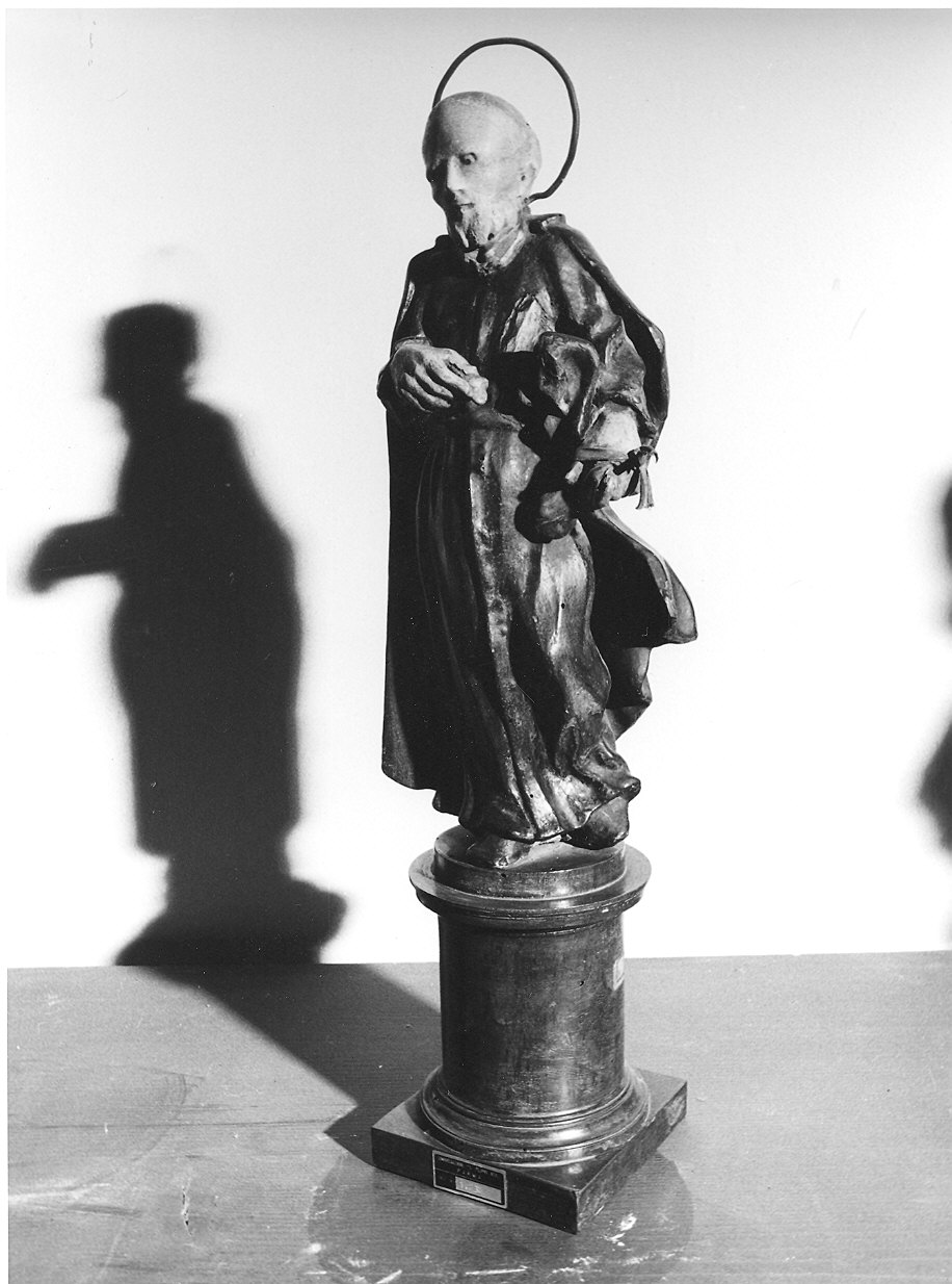 Sant'Antonio Abate (statuetta devozionale) - ambito parmense (prima metà sec. XIX)