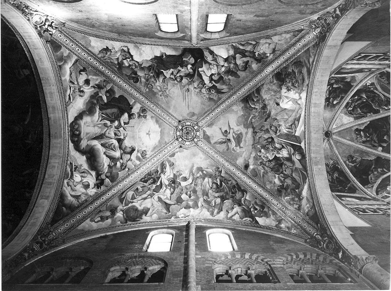 gloria di angeli (decorazione pittorica, complesso decorativo) di Carracci Ludovico (sec. XVII)