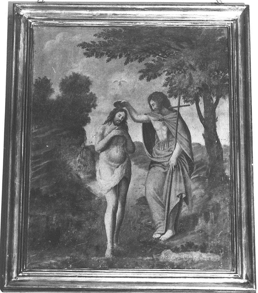 battesimo di Cristo (dipinto) - ambito parmense (sec. XVII)