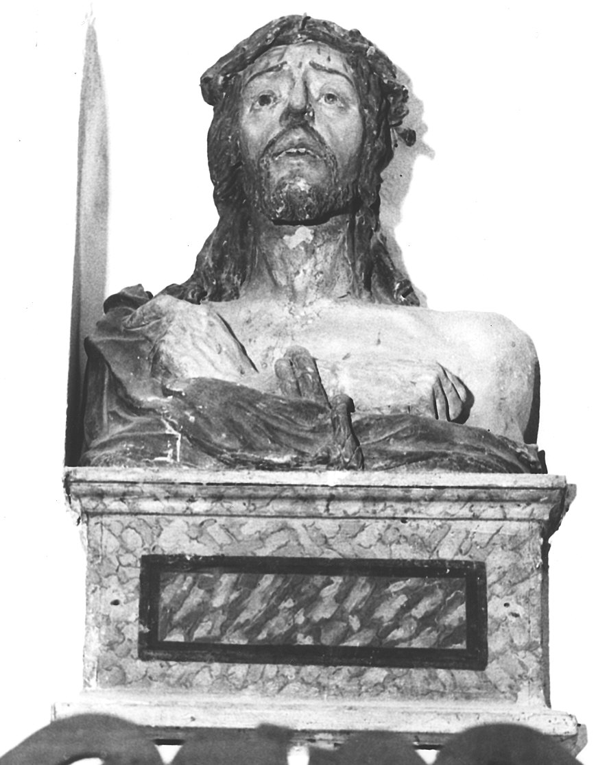 Ecce Homo (statua) di Sbravati Giuseppe (attribuito) (fine sec. XVIII)