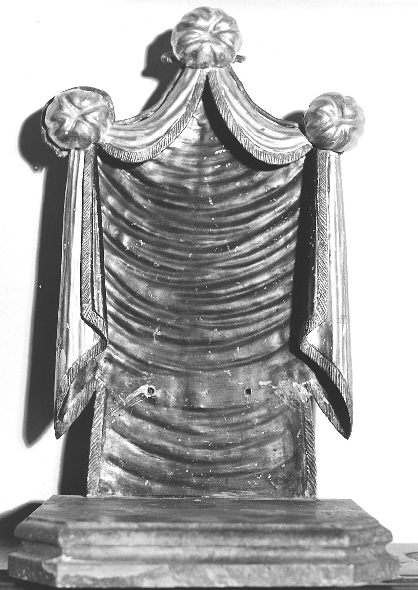 trono per esposizione eucaristica - ambito parmense (sec. XIX)
