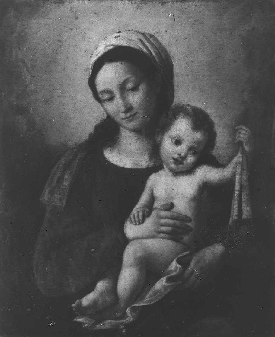 Madonna del Carmelo con Bambino (dipinto) - ambito parmense (sec. XVIII)