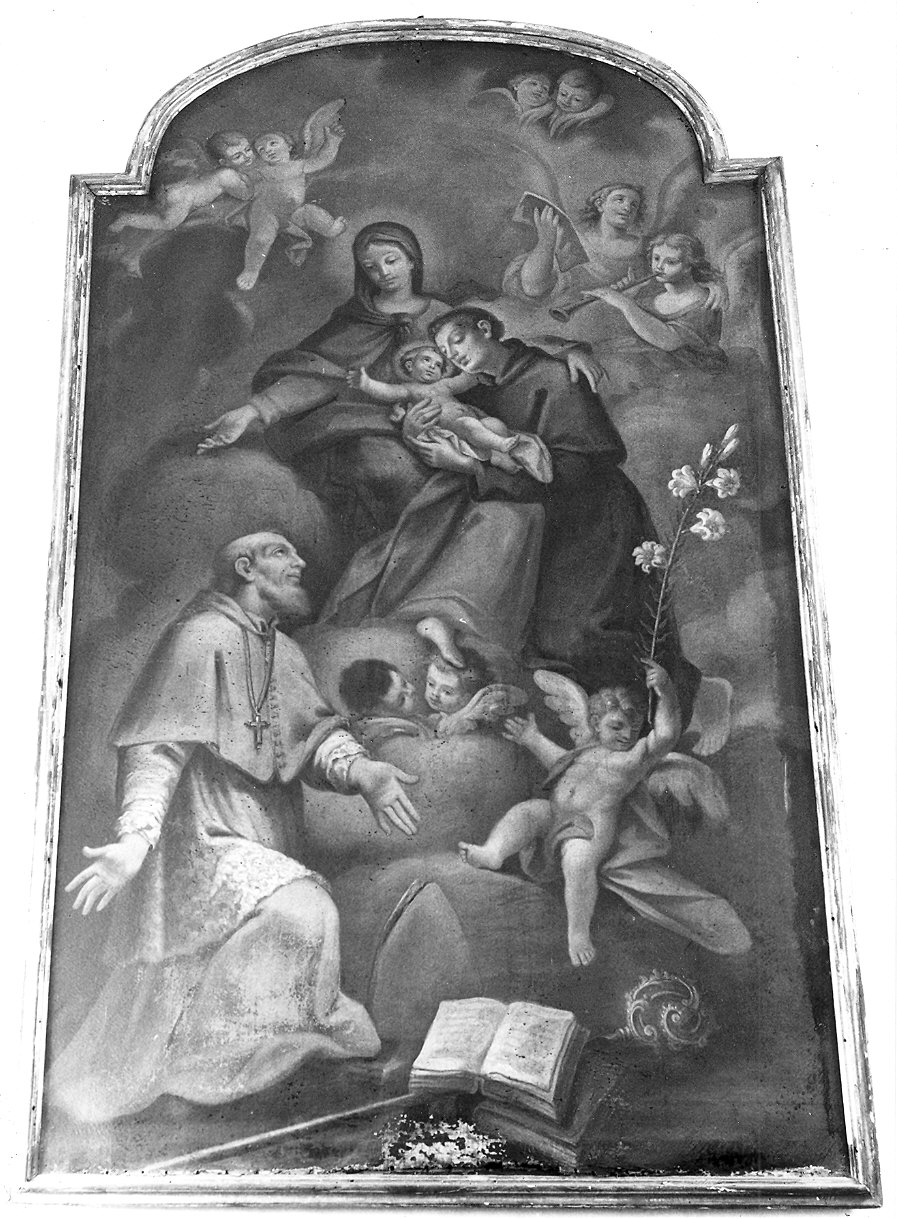 Madonna con Bambino e Santi (dipinto) - ambito lombardo (prima metà sec. XVIII)
