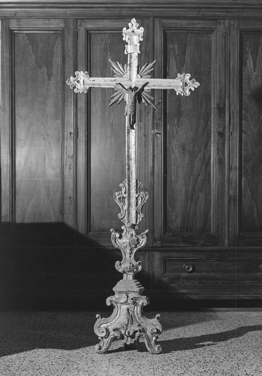 croce d'altare - ambito piacentino (sec. XVIII)