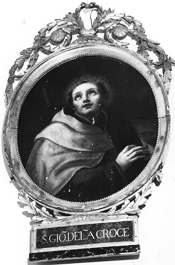 San Giovanni della Croce (dipinto) di Borghesi Giovan Battista (sec. XIX)