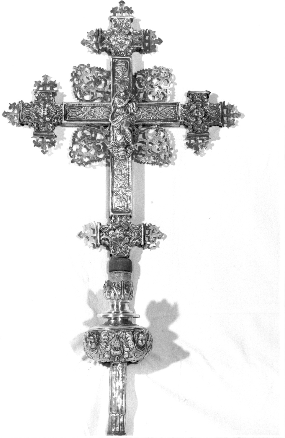 croce processionale - ambito parmense (sec. XVII)