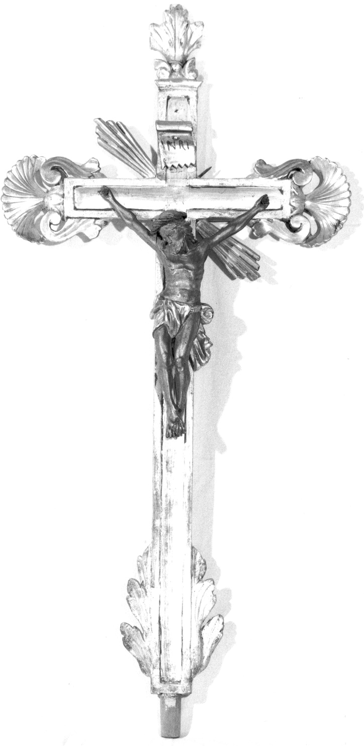 croce, elemento d'insieme - ambito parmense (prima metà sec. XIX)