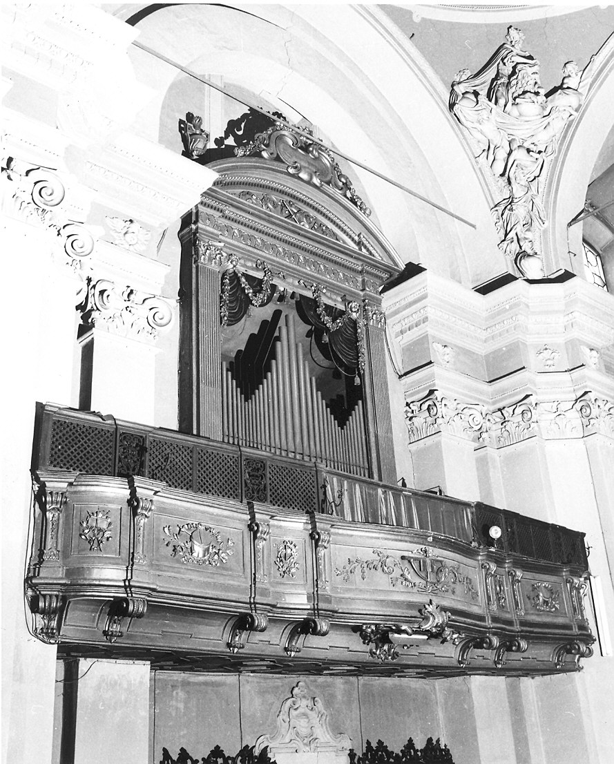 tribuna d'organo di Di Canzitoi Agostino, Pellizzoni Stefano, Sirmoni Luigi, Marchetti Ignazio (seconda metà sec. XVIII)