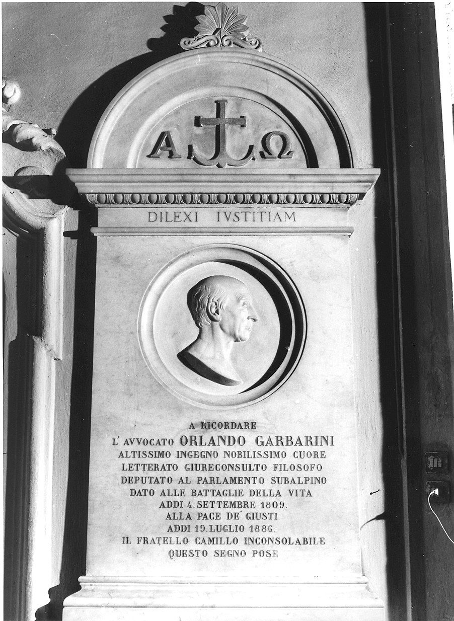 monumento funebre di Lucchetti Giuseppe (attribuito) (sec. XIX)