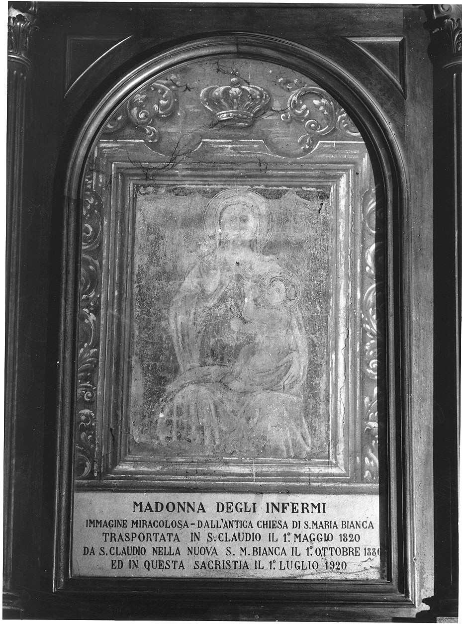 Madonna degli Infermi (dipinto) - ambito emiliano (prima metà sec. XV)