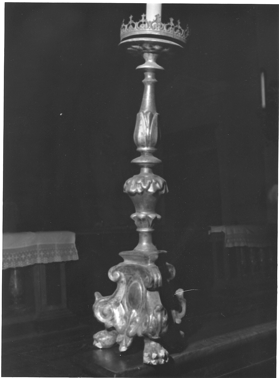 candeliere, serie - ambito parmense (fine sec. XVIII)