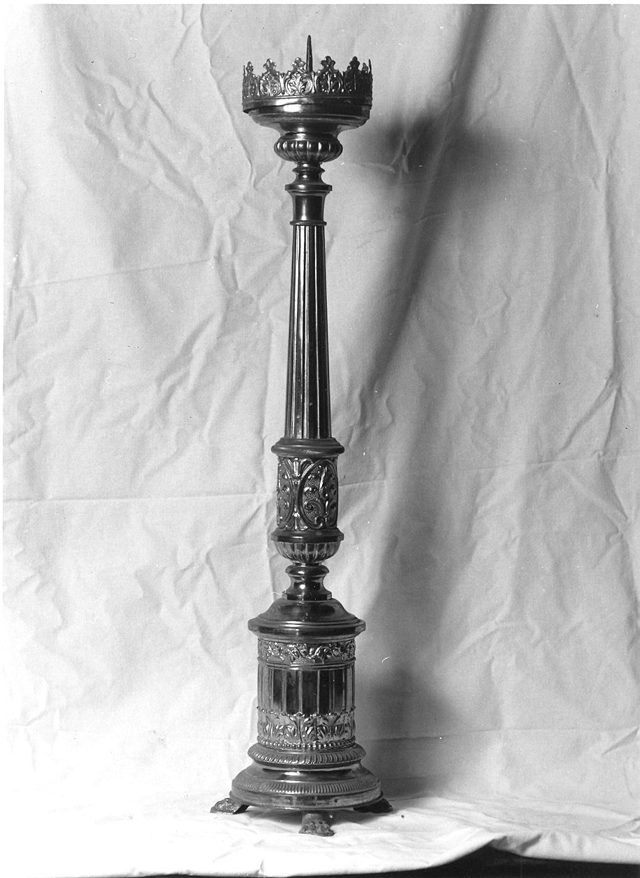 candeliere, serie - produzione parmense (fine sec. XIX)