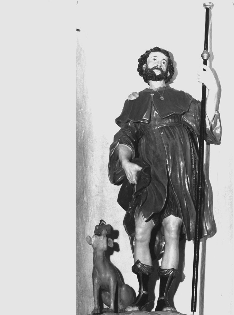 San Rocco (statua) di Sceti Giovanni (fine/inizio secc. XVII/ XVIII)