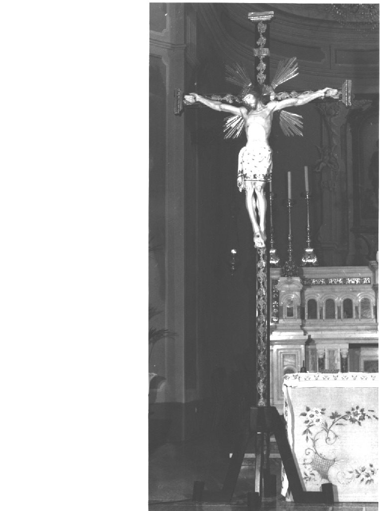 Cristo crocifisso (crocifisso) - ambito parmense (inizio sec. XX)