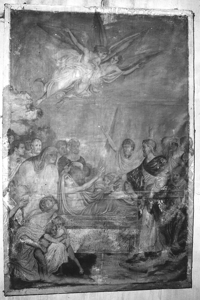 resurrezione di Lazzaro (dipinto) - ambito piacentino (primo quarto sec. XIX)