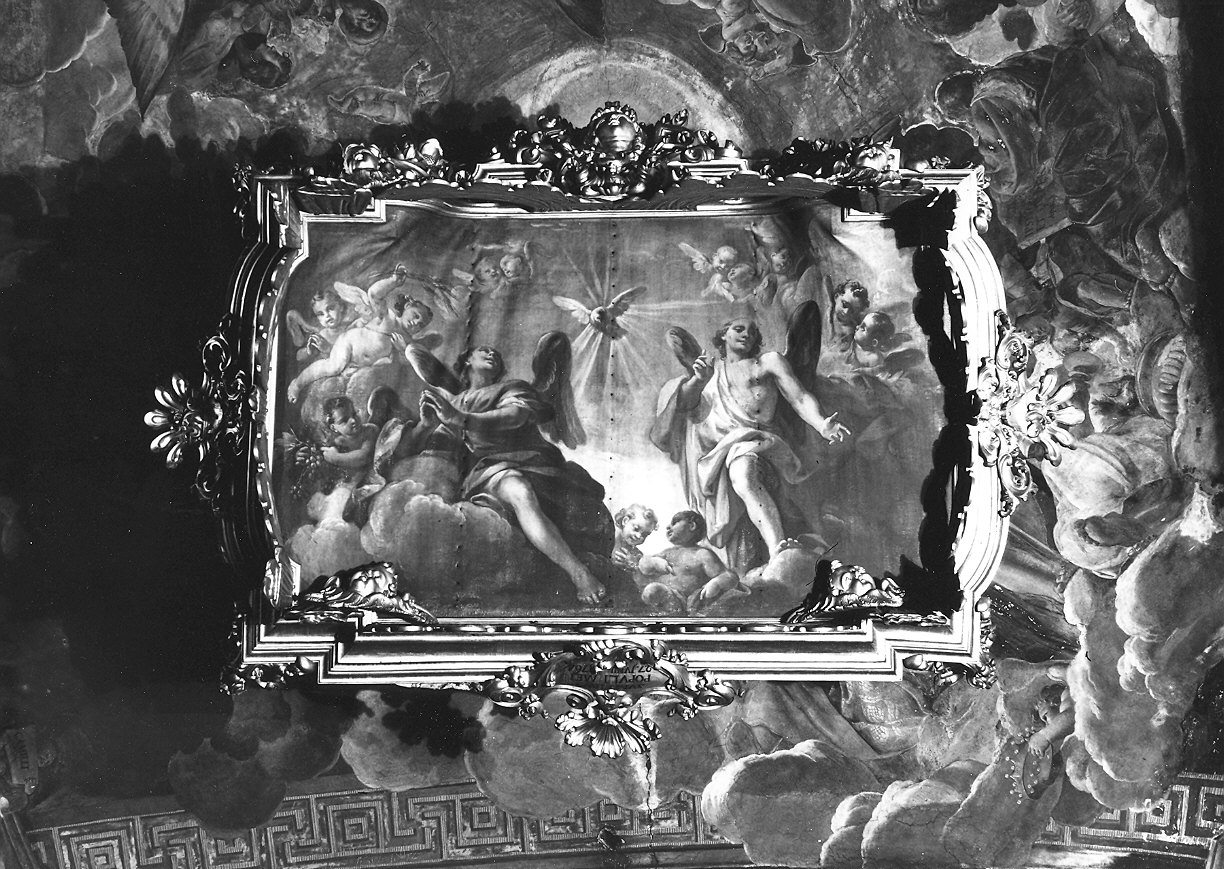 cielo del baldacchino d'altare - ambito emiliano (sec. XVIII)