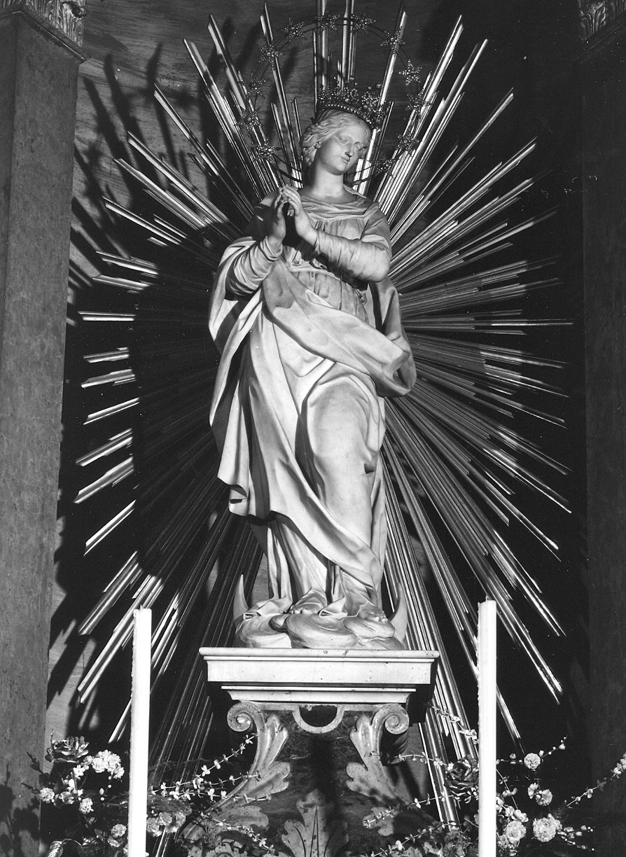 Maria Vergine (statua) - ambito parmense (fine sec. XVIII)