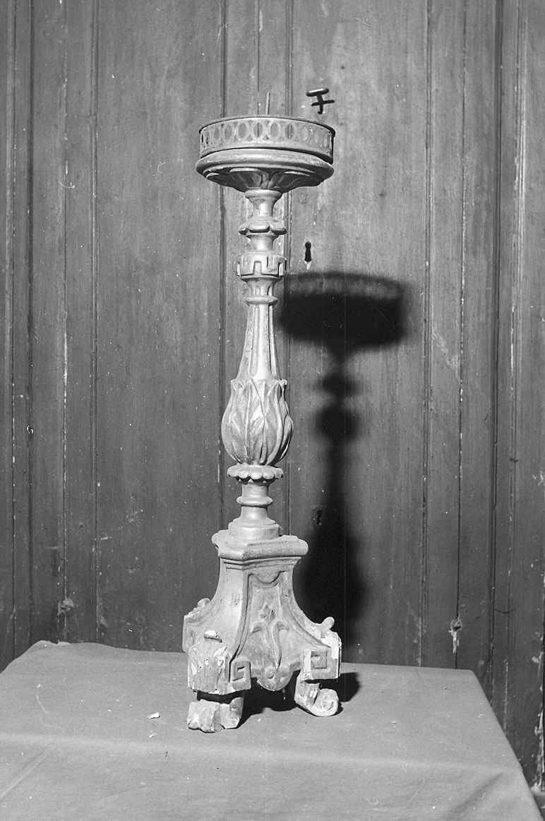 candelabro - ambito parmense (fine sec. XVIII)