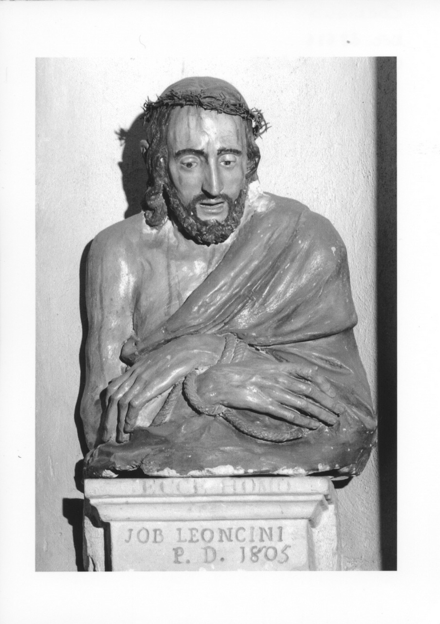 Ecce Homo (scultura) di Leoncini Giovanni Battista (inizio sec. XIX)