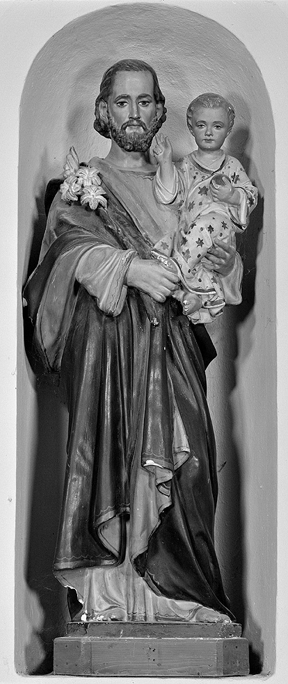 San Giuseppe (statua) - produzione parmense (prima metà sec. XX)