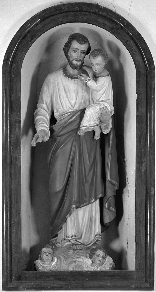 San Giuseppe (statua) - produzione parmense (seconda metà sec. XIX)