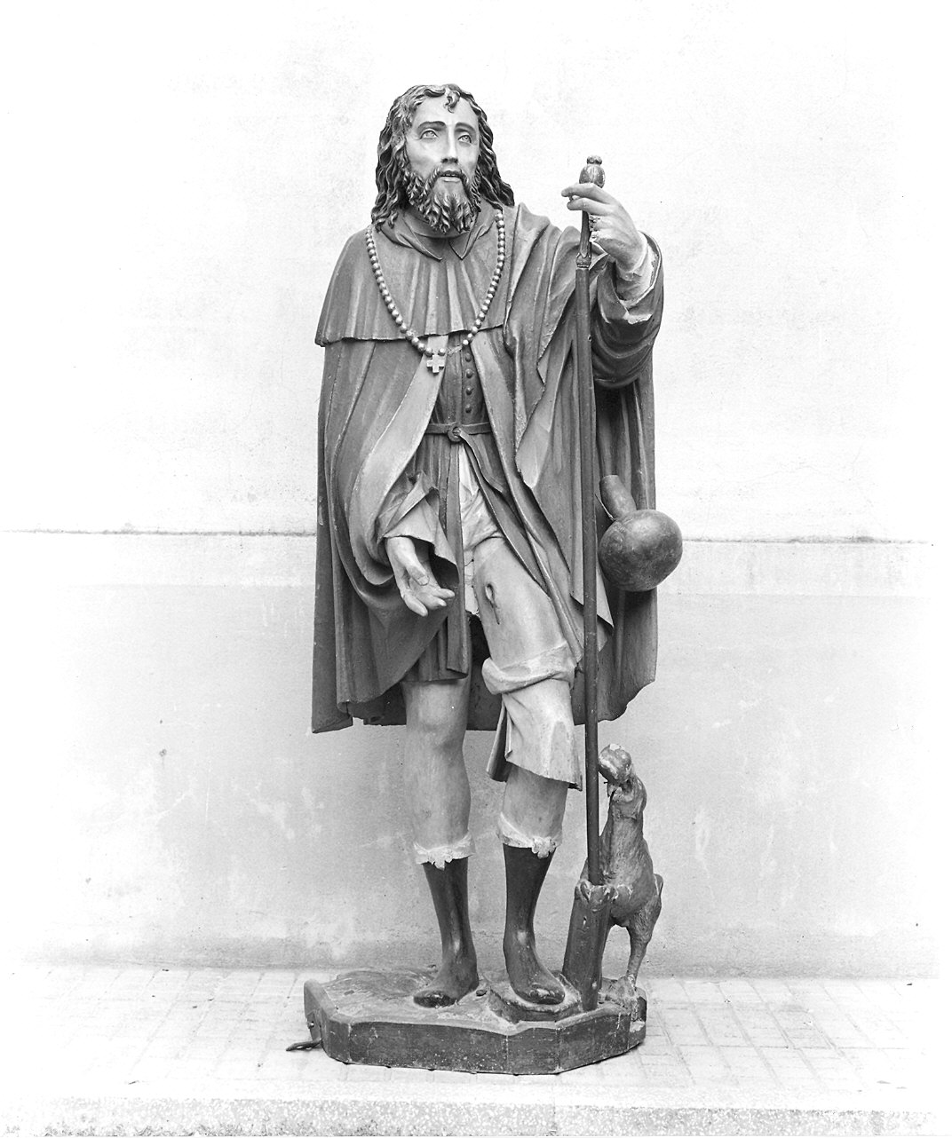 San Rocco (statua) - ambito piacentino (sec. XVI)