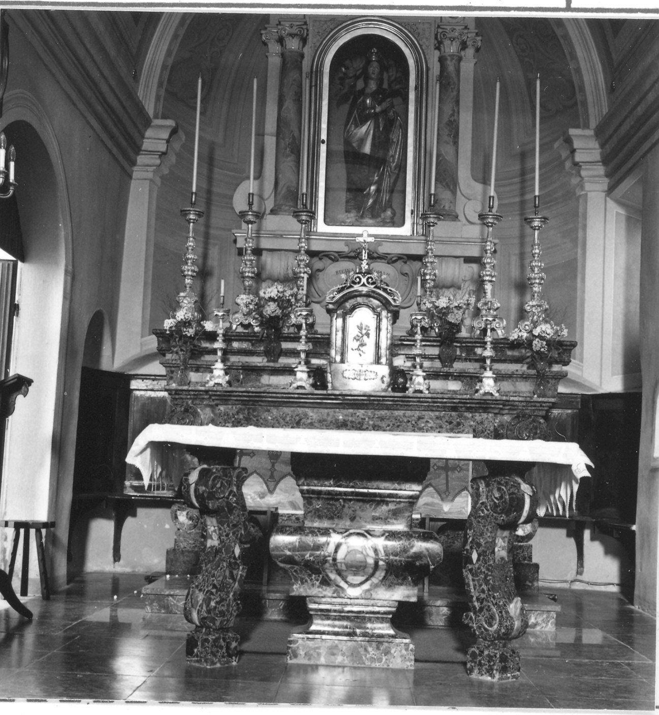 altare maggiore - ambito piacentino (sec. XVIII)