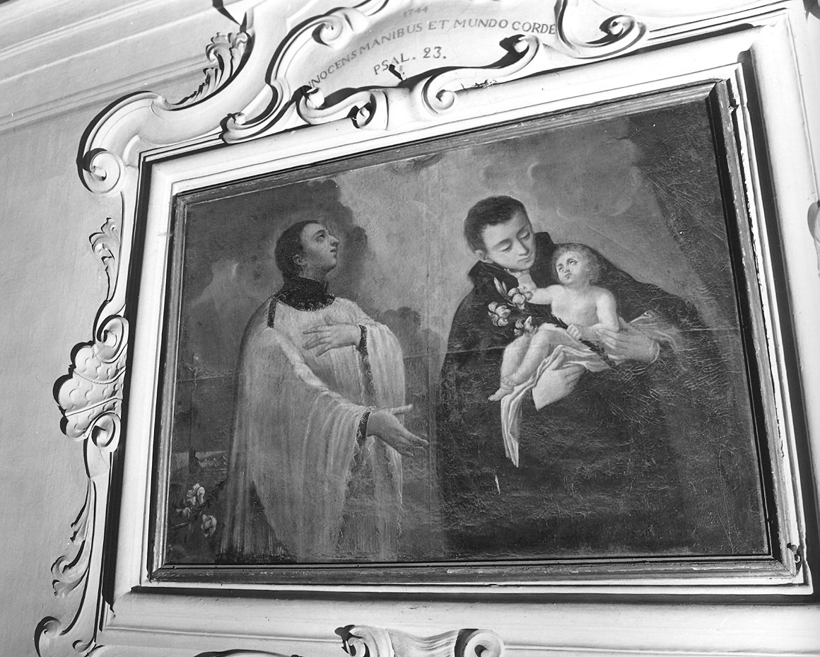 San Luigi Gonzaga e San Stanislao Kostka (dipinto) - ambito piacentino (sec. XVIII)