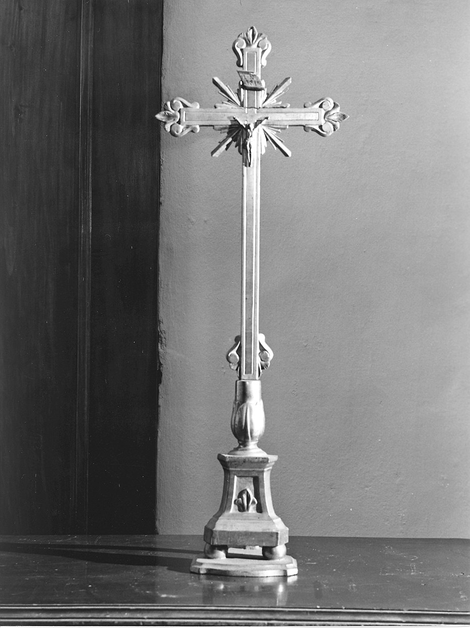 croce d'altare - ambito piacentino (sec. XIX)
