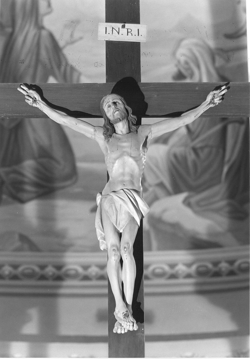 Cristo crocifisso (statua) - ambito piacentino (seconda metà sec. XVIII)