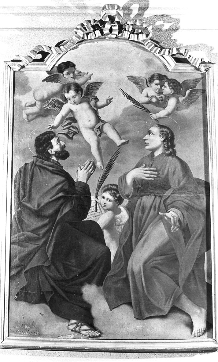 Santi Cosma e Damiano (dipinto) - ambito piacentino (sec. XVIII)