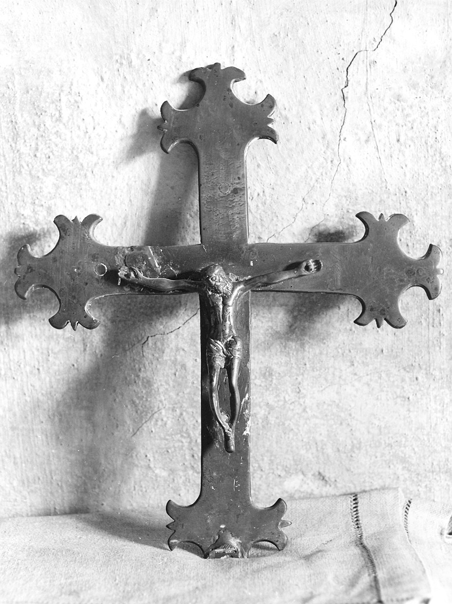 croce processionale - ambito piacentino (sec. XVII)