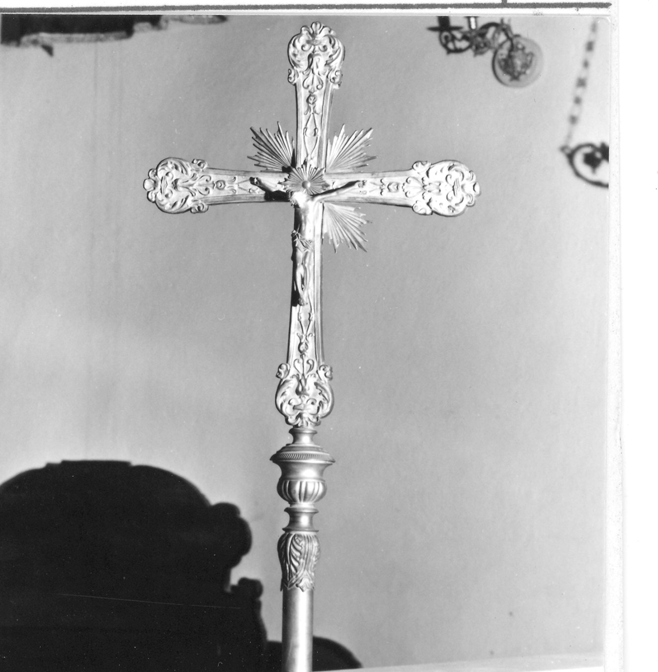 croce processionale - ambito piacentino (fine/inizio secc. XVIII/ XIX)
