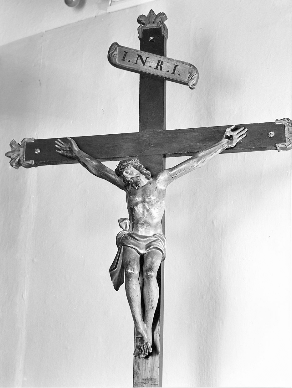 croce processionale - ambito emiliano (prima metà sec. XVIII)