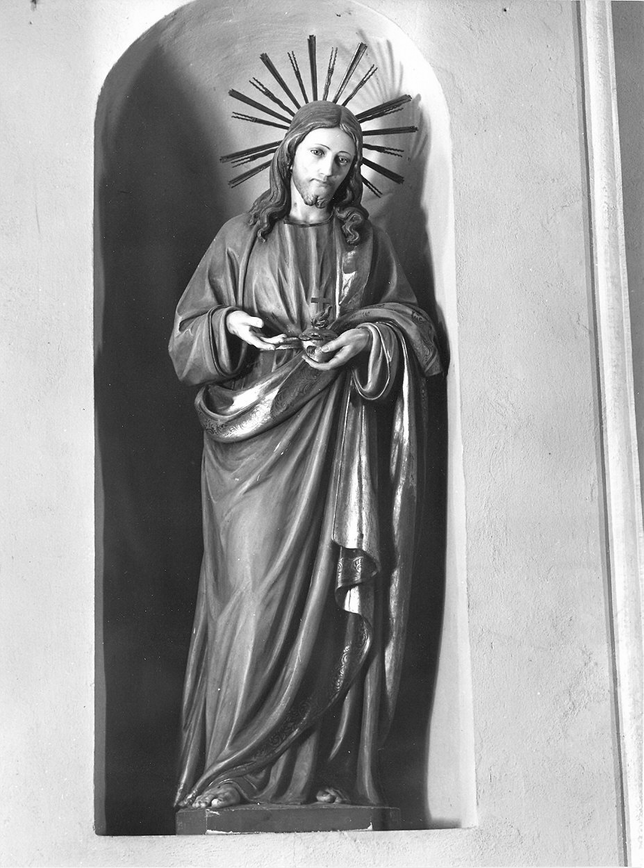 Sacro Cuore di Gesù (statua) - produzione trentina (prima metà sec. XX)