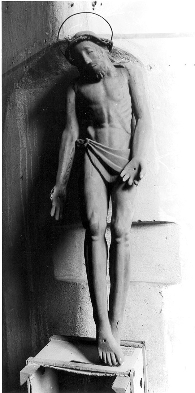 Cristo morto (statua) - ambito parmense (sec. XVI)