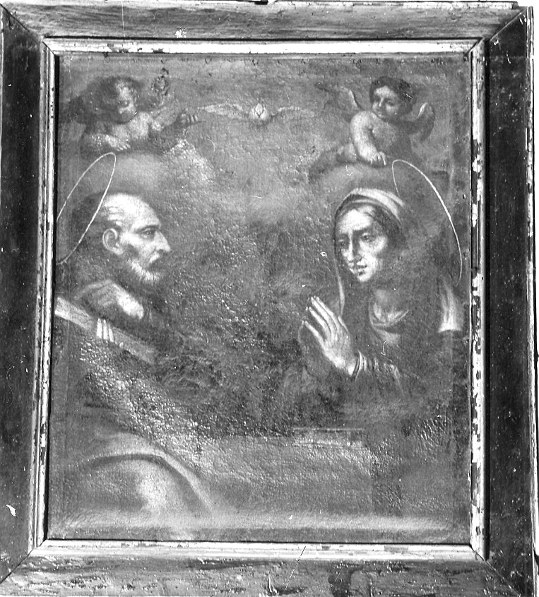 La Madonna e San Giuseppe (dipinto) - ambito piacentino (fine/inizio secc. XVII/ XVIII)