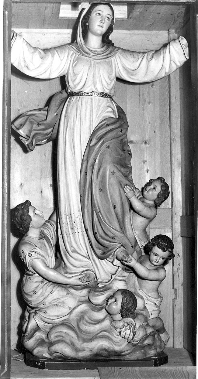 Madonna (statua) - produzione trentina (inizio sec. XX)