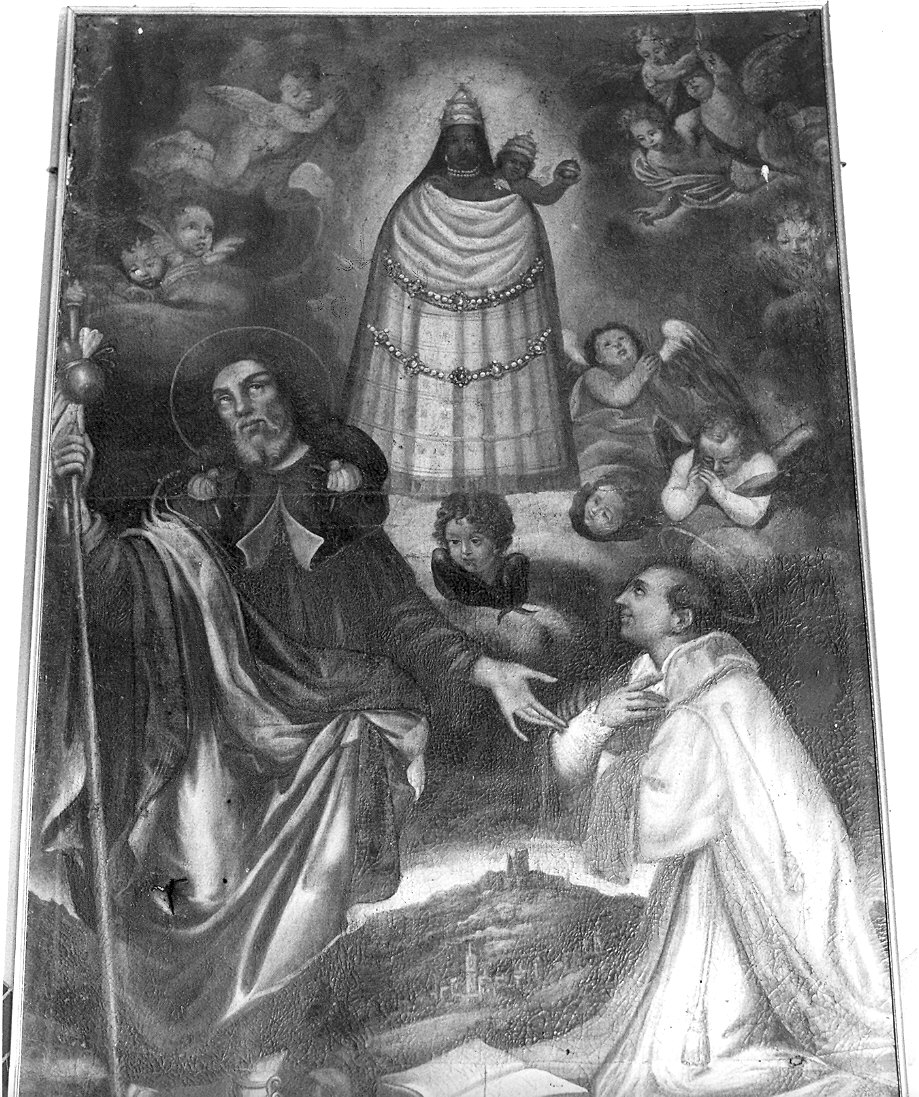 Madonna con Bambino e Santi (dipinto) - ambito piacentino (metà sec. XVIII)