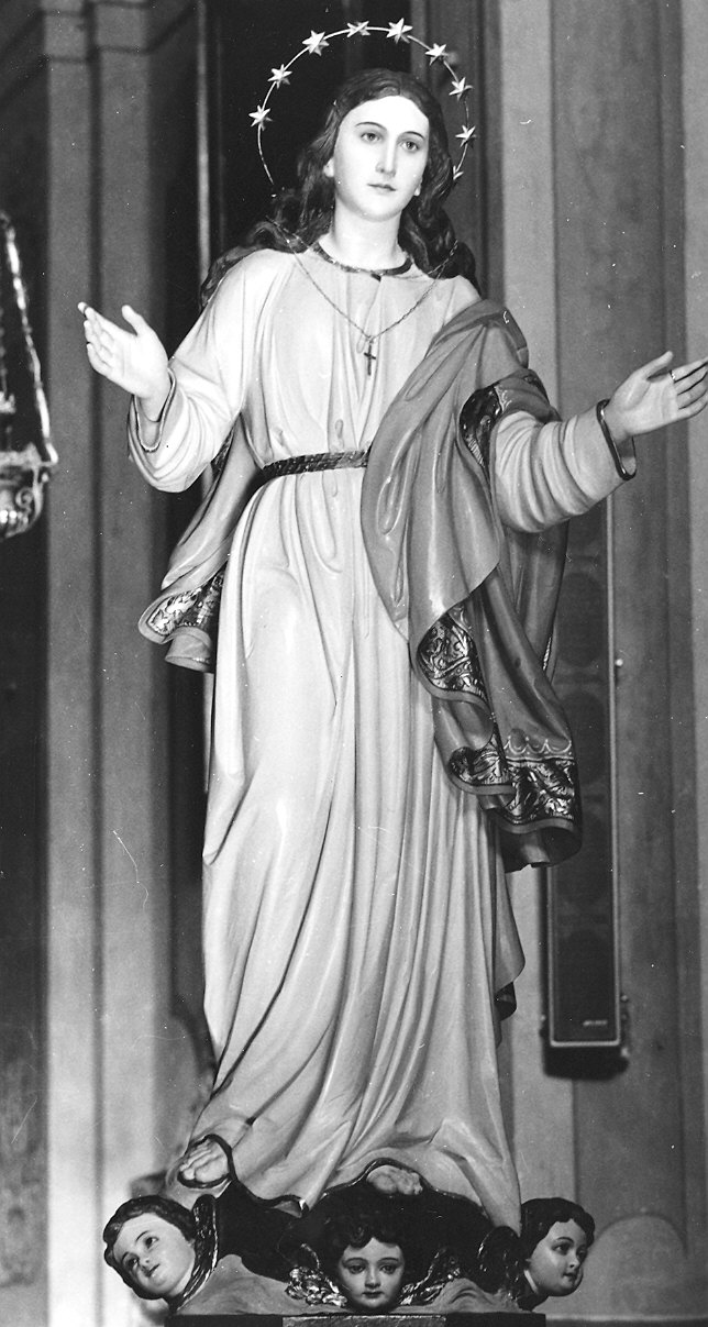 Madonna Assunta (statua) di Ditta Insam & Prinoth (prima metà sec. XX)