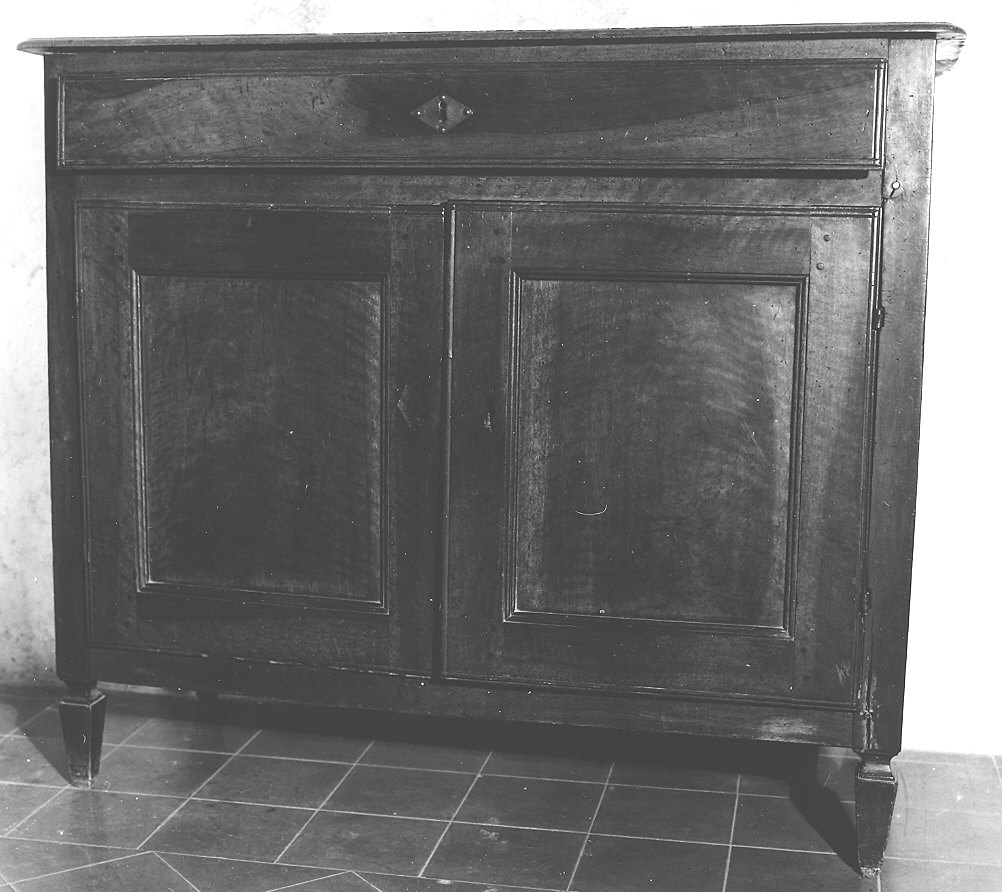 credenza - ambito parmense (ultimo quarto sec. XVIII)