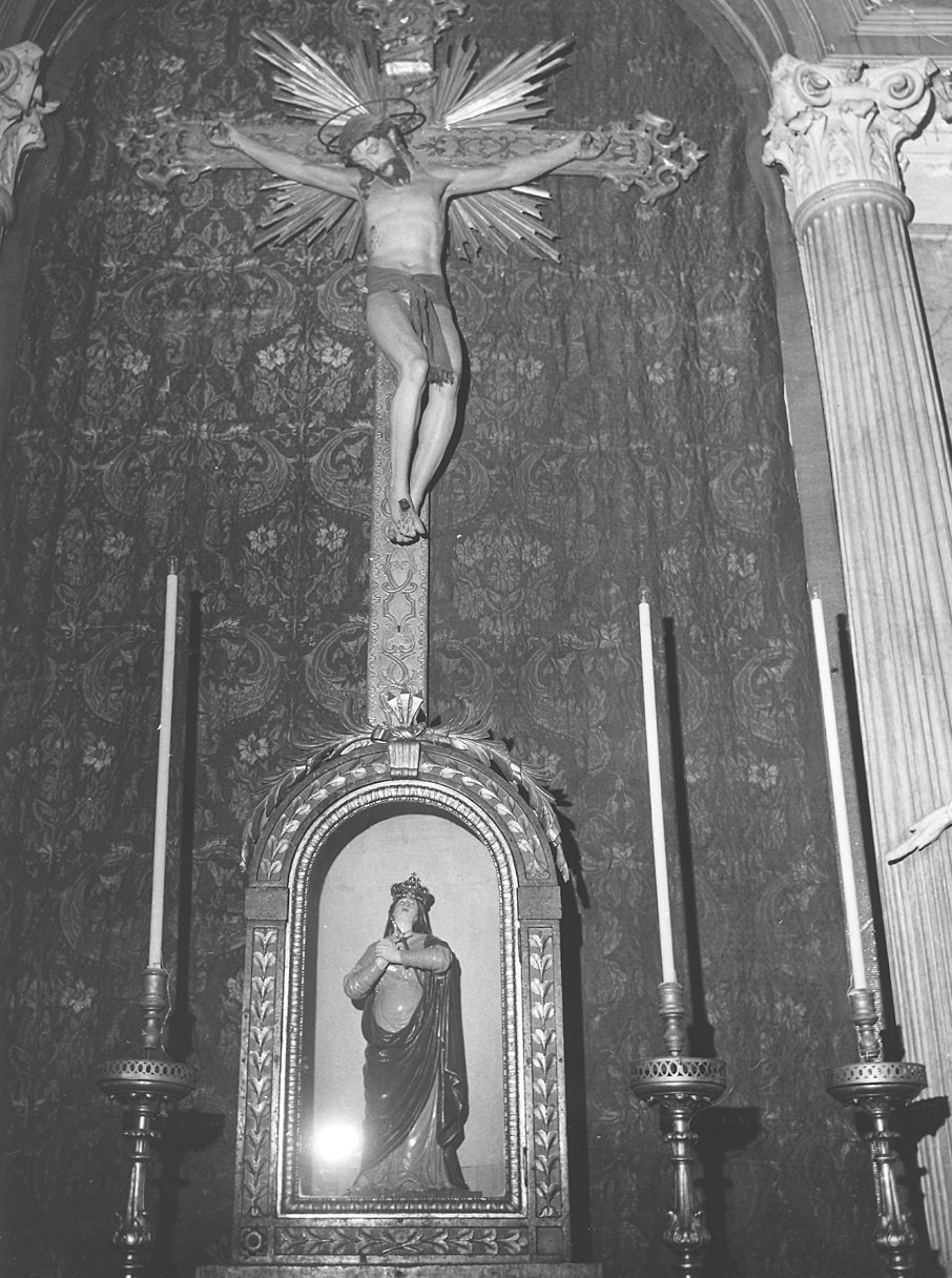 crocifisso di Vernazza Luigi (attribuito) (sec. XIX)