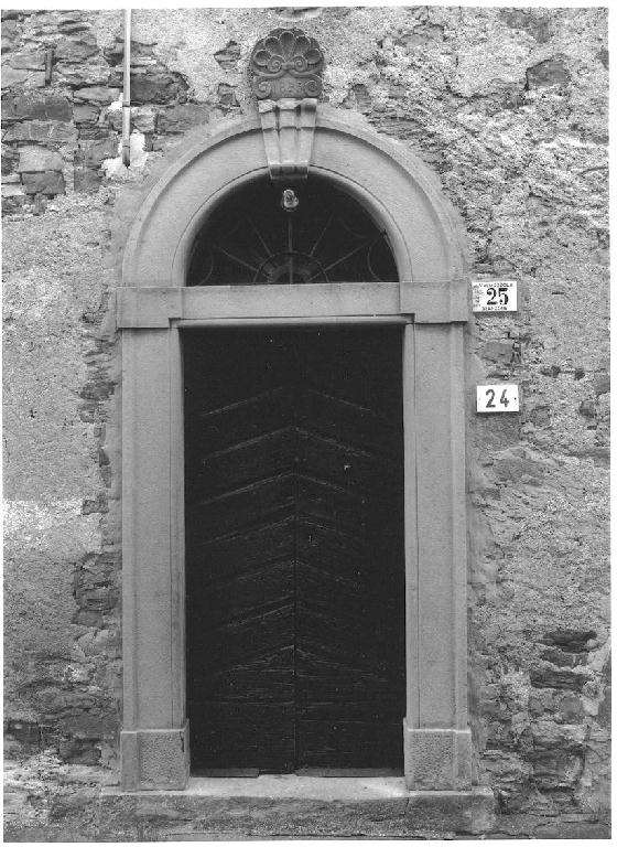 portale - ad arco - ambito parmense (sec. XIX)