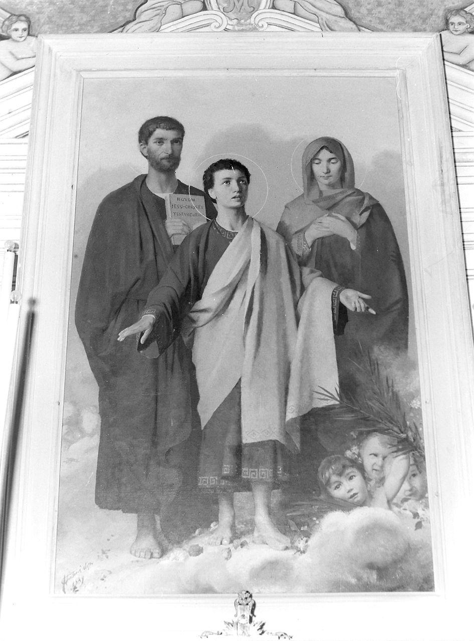 Santi Vito, Modesto e Crescenzio (dipinto) di Ghittoni Francesco (sec. XIX)