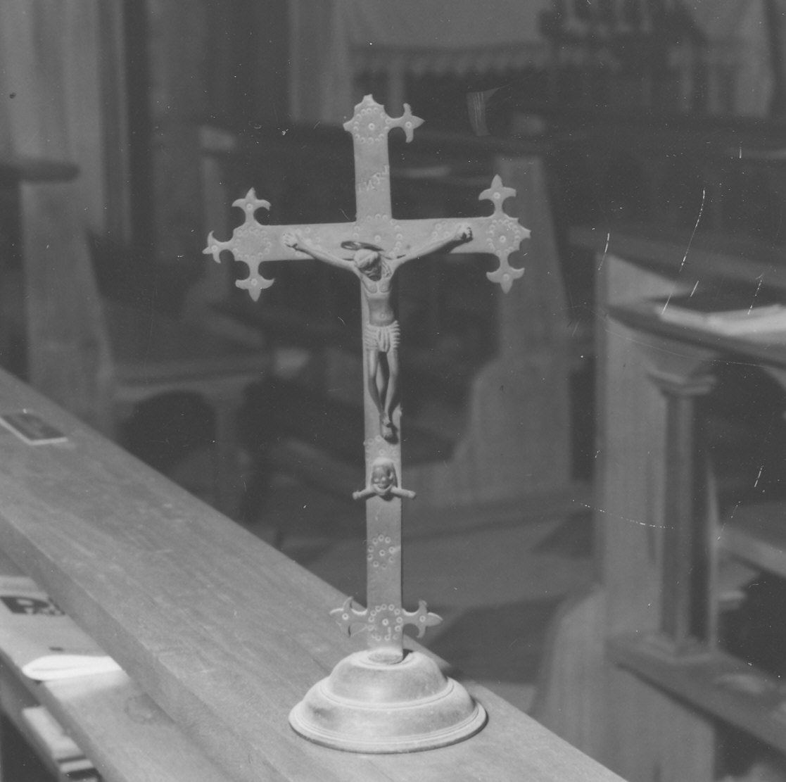croce d'altare - ambito parmense-piacentino (seconda metà sec. XIX)