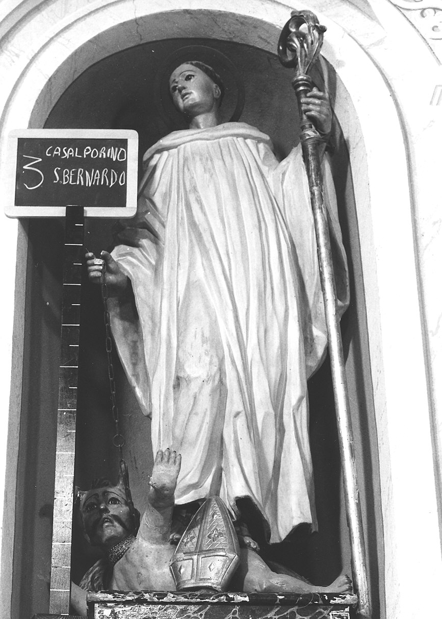 San Bernardo (statua) - ambito parmense (sec. XVIII)