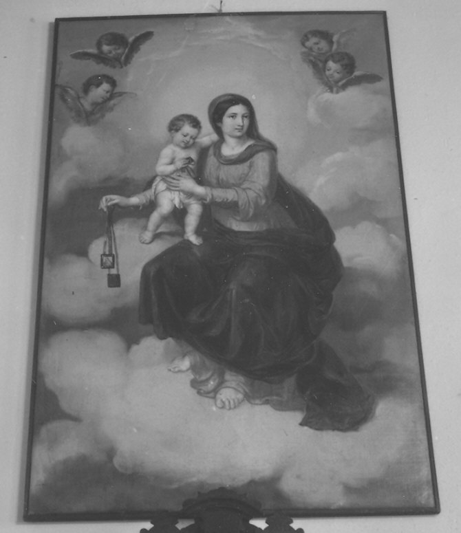 Madonna del Carmelo (dipinto) - ambito parmense (sec. XIX)