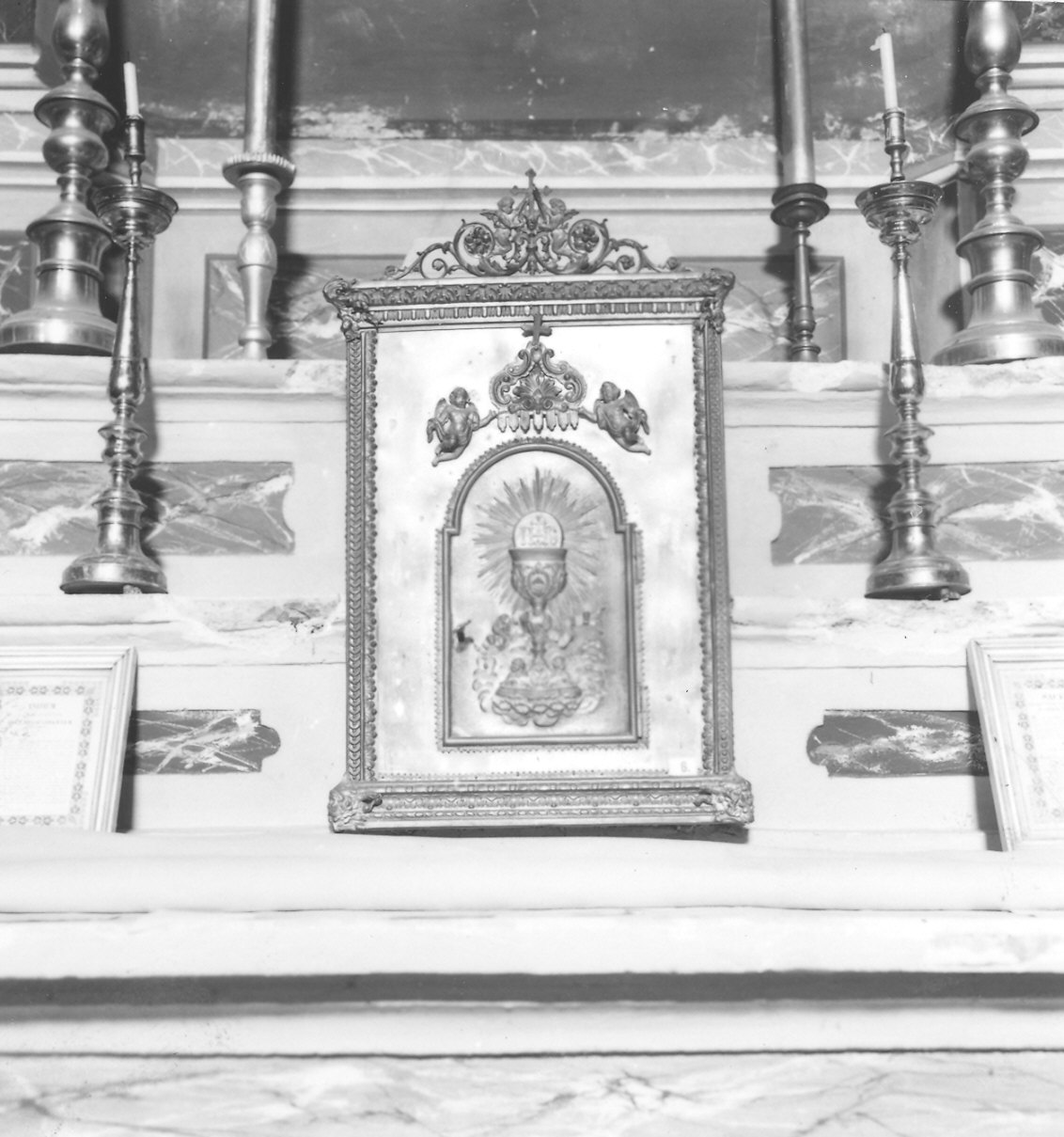 tabernacolo - ambito Italia settentrionale (seconda metà sec. XIX)