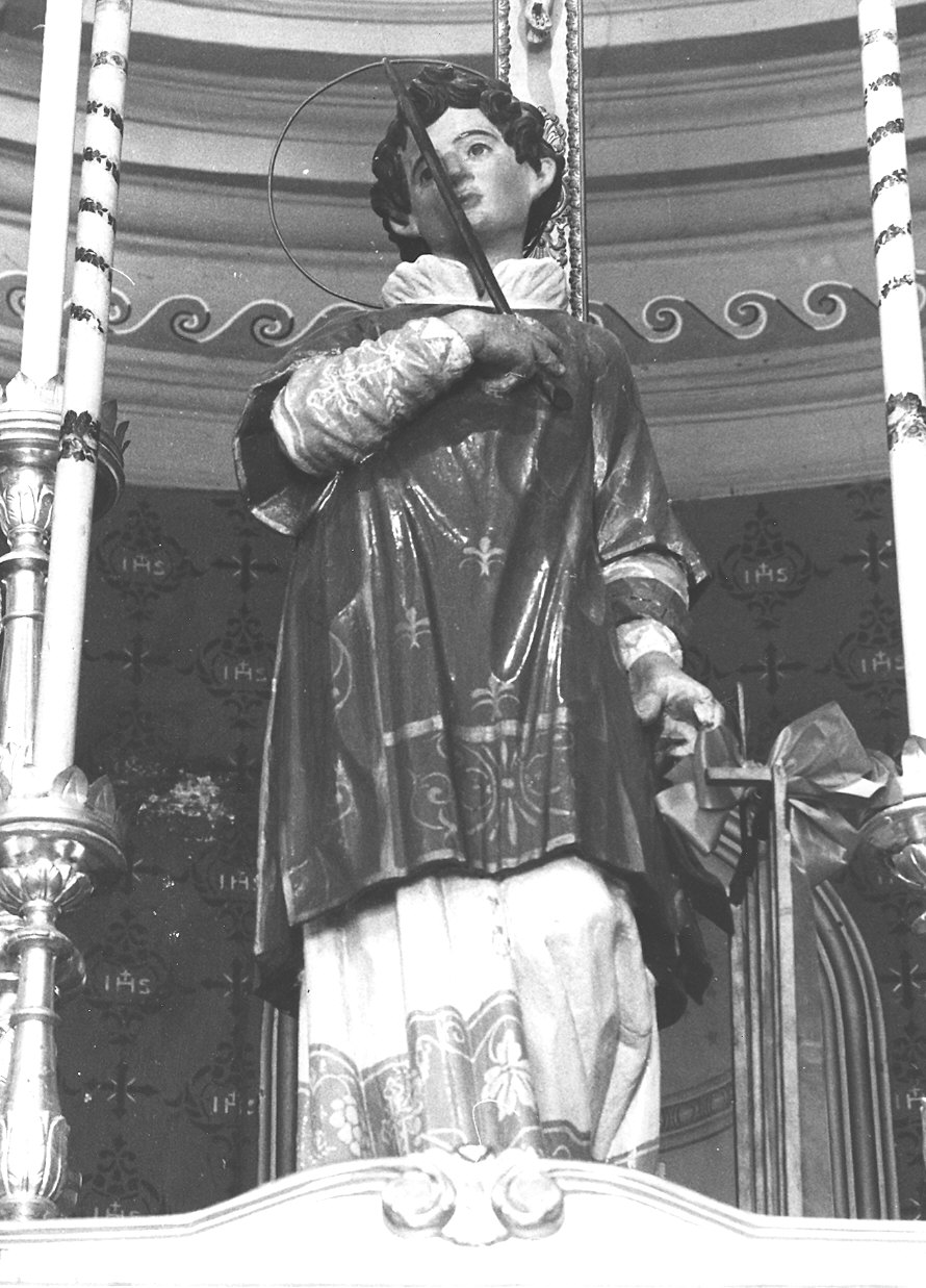 San Lorenzo (statua) - ambito emiliano (?) (seconda metà sec. XVIII)